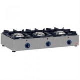 Cooking top, gas, 3 burners, 18.4kW