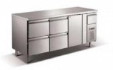Counter, ventilated cooling,with upstand,Serie Eco