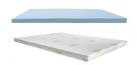 Bflyshop 5 cm memory foam mattress with breathable memory foam, with a removable lining...
