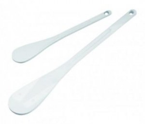 Spatula made of exoglas