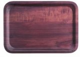 Rectangular laminated tray