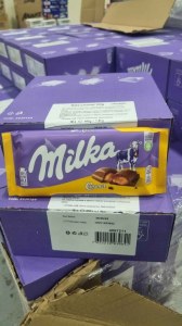 Milka Alpine Milk Chocolate Bar Pack of 24