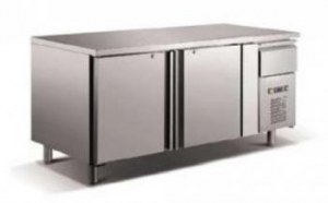 Counter, ventilated cooling,with upstand,Serie Eco