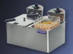 Electric Fryer 2x 2.5 Kw