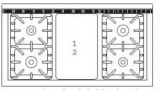 Royal 130 Solid Top for Gas Burners