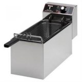 Stainless Steel Electric Fryer, 2 x 7 - 8 Liter