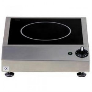 Induction cooking top with Ceran plate