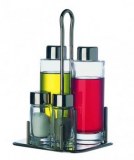 Condiment set 4 pcs - wire handle