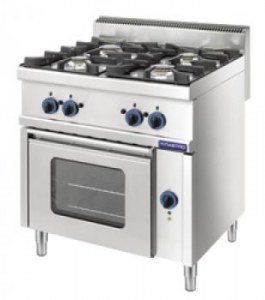 Gas and Electric range 4 burners