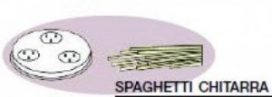 CBF0003 stencil for spaghetti chitarra 2•2 mm