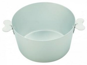 Aluminium charlotte mould
