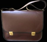 OFFICE-LAPTOP LEATHER BAG