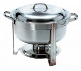 Chafing dish/Soup pot round