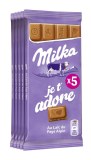 Tablettes Chocolat au Lait des Alpes 5x100g - MILKA