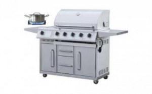 BBQ gas-grill