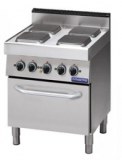 Electric Ranges Square Plate +OVEN 4x 2.6 kW
