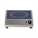 Induction cooking top with Ceran plate