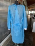 Disposable Non-surgical isolation gown 45gsm