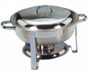 Chafing dish round