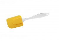 Euro Lady Silicone spatula rectangular Yellow