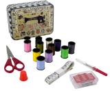 Genius Ideas Sewing Kit w/ Metal Box