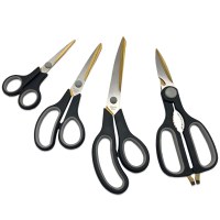 Genius Ideas Titanium Coated Scissors (4pcs)