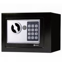 Herzberg HG-03848: Electronic Digital Steel Safe Security Box - 17x23x17cm