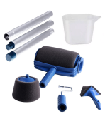 Herzberg HG-04395: Paint Roller Set with Paint Container
