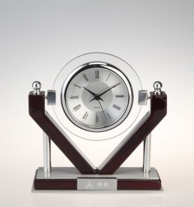 Conda skeleton clock / desk clock for business clock