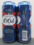 KRONENBOURG 1664 Blanc 46 25cl blue bottles