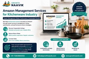 Amazon Management Services for Kitchenware Brand Cookbeat | Growth Naavik