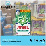 Ariel White Wash Powder 6.5 kg / 100 Wash