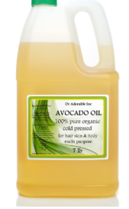 Organic Natural Cold Press Avocado Oil