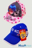 Children's Branded Baseball Caps, Stocklot