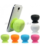 Silicone Sucker Waterproof Bluetooth Speaker