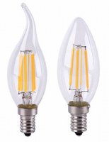 4W LED Filament Bulb Lamp E14 C35