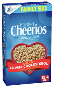 Cheerios honey nut / frosted cheerios / Cheerios cereals