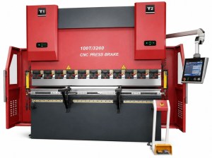 CNC Press Brake Machine 100 Ton – Industrial Hydraulic Sheet Metal Bending Machine