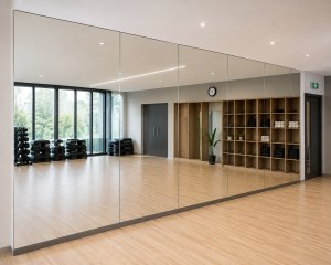 5mm Double-Coated Aluminum Mirror Sheet – 1830 × 2440mm Large-Size Mirror Panel