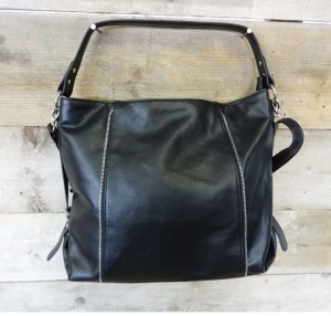 100 pieces black zipper handbags