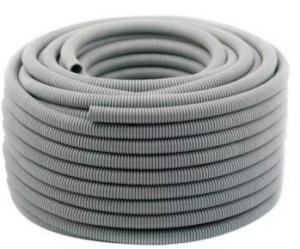 Wholesale flexible pvc corrugated conduit grey plastic electric tube pipe