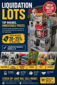 GRADE A & B LIQUIDATION STOCKLOTS – WHOLESALE PALLETS OF TOP BRANDS | OVERSTOCK ...