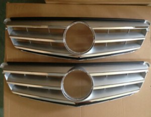 Front bumper grille for w204 c class