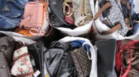 Used handbags and belts