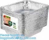 ALUMINIUM FOIL CONTAINER, FOIL ROLL WRAP, PARTYWARE, BAKEWARE, DINNERWARE, TABLEWA...