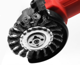125mm Knotted Wire Wheel Brush for Angle Grinder – Steel Wire Rust Removal Brush (Actua...)