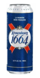 Wholesale of Kronenbourg Blanc 1664 with 24x33cl Beer in cans and in bottles