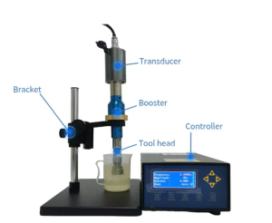 Portable Ultrasonic Homogenizer Sonicator – 1.5kW Essential Oil Mixing Machine, JH1500W...