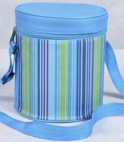 Fashionable style stripe pattern lunch box bag