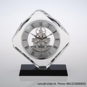 Clock factory quartz crystal desktop clock